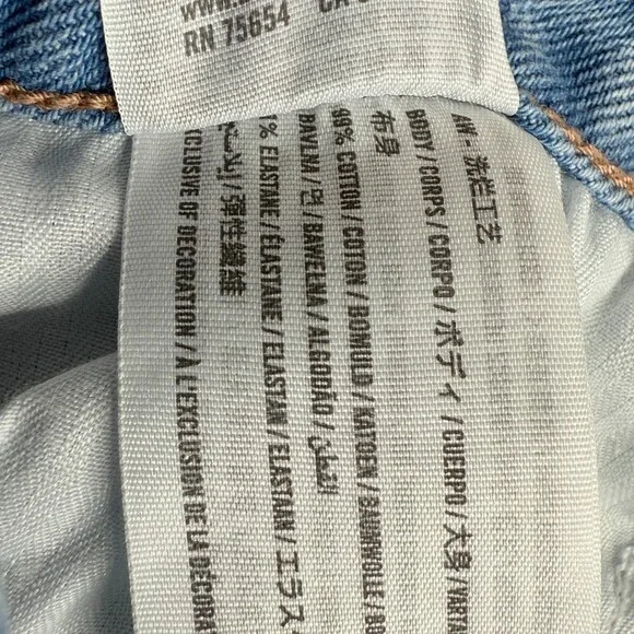 Social Tourist Ultra High Rise Baggy Jeans Hearts Size 3R 24x29 Wide Leg Boho - Picture 10 of 11